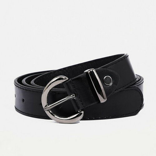 фото Ремень сима-ленд, размер 110, черный сима-лэнд