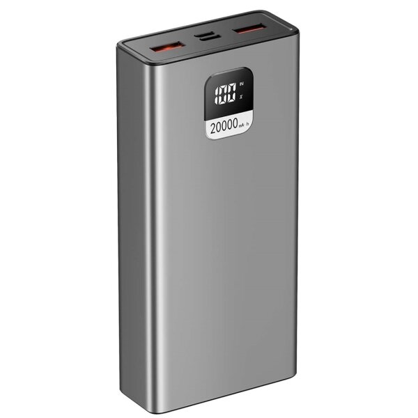 Внешний аккумулятор TFN Electrum 20 000 mAh Grey (TFN-PB-295-GR)