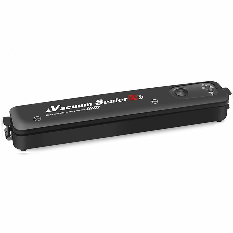 Вакууматор для продуктов домашний бытовой Yumyth Electronic Vacuum Sealer, вакуумный упаковщик черный - фотография № 2