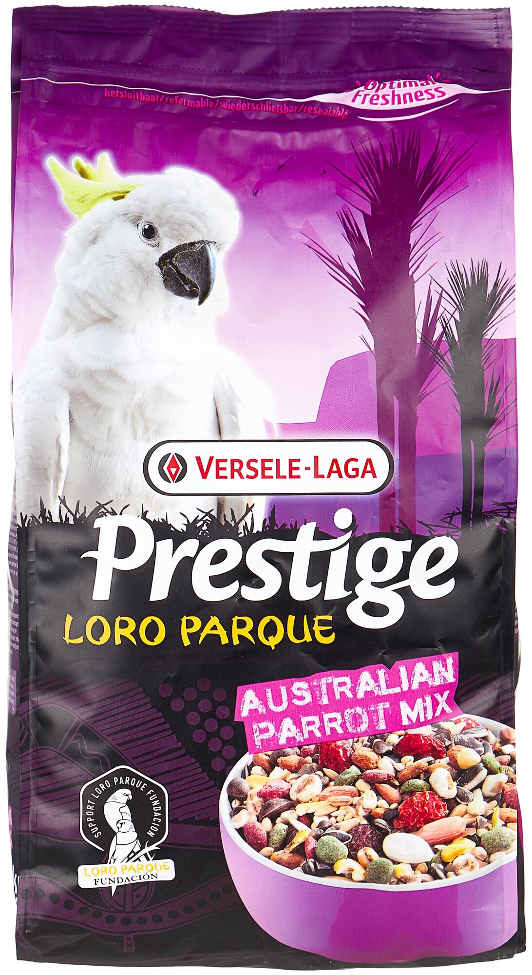 Versele-Laga Prestige Premium корм для кр. попугаев Australian Parrot Loro Parque Mix 1 кг