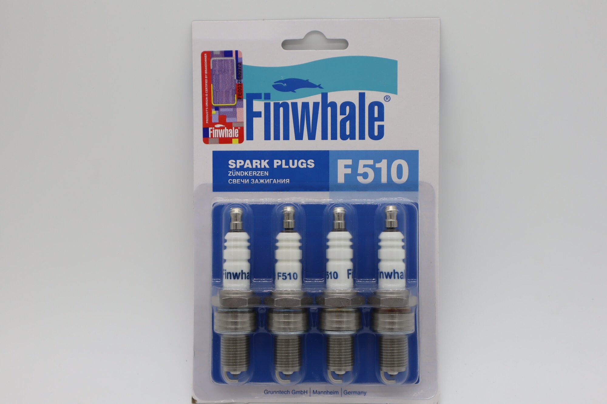 Свеча зажигания Finwhale F510