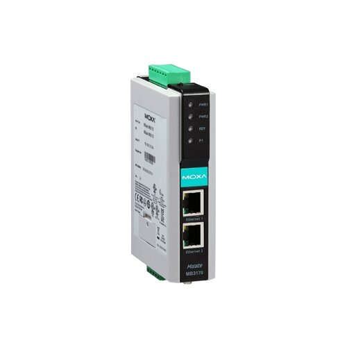 Конвертер интерфейсов MOXA MB3170I gcan programmable bus gateway editable direction and method of data conversion support modbus rtu tcp master slave function