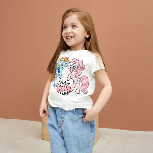 фото Футболка kaftan, размер 30, белый