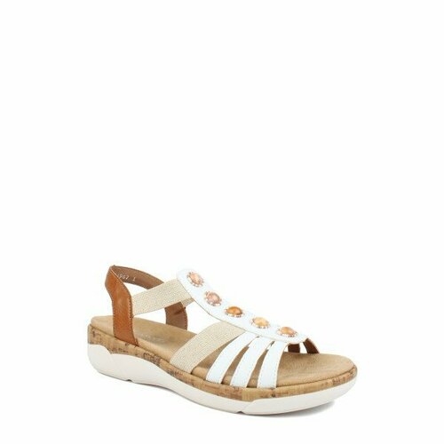 фото Босоножки remonte dorndorf, размер 39, белый