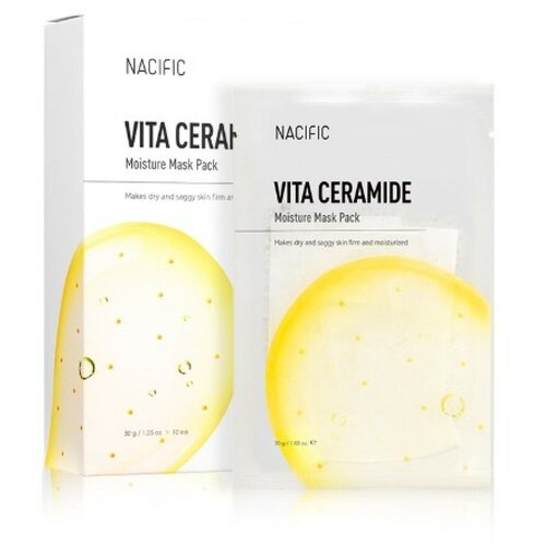 Nacific Vita Ceramide Moisture Mask Pack Увлажняющая маска с церамидами