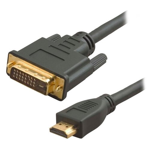 Кабель 5bites HDMI - DVI (APC-073), черный 5bites кабель hdmi m dvi m 2м ферритовые кольца 5bites apc 073 020