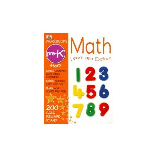 Linda Ruggieri "DK Workbook. Math. Pre-K" мелованная