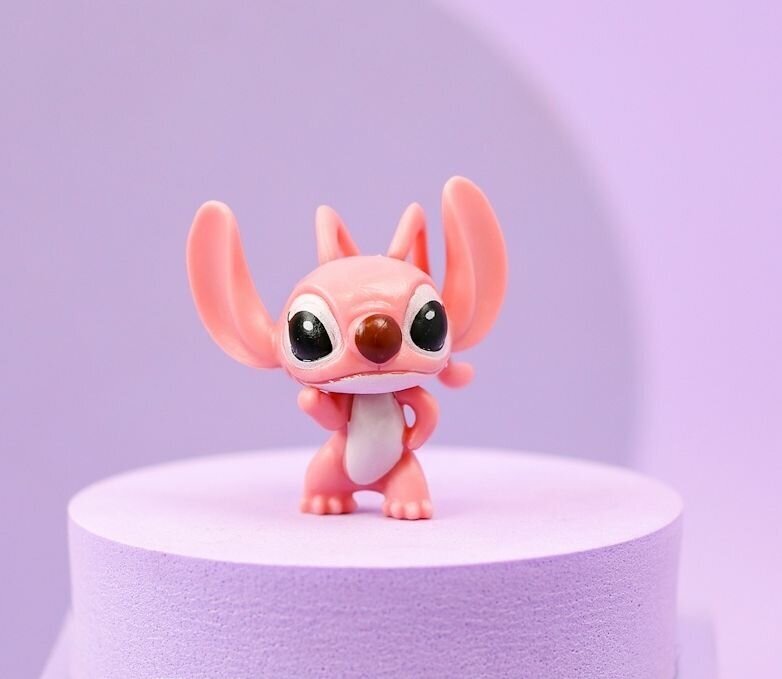 фото Фигурка "Стич" Розовый Ангел (5-6 см)