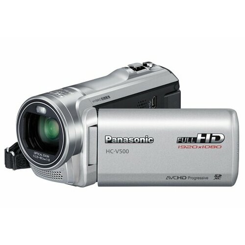 Видеокамера Panasonic HC-V500, серебро