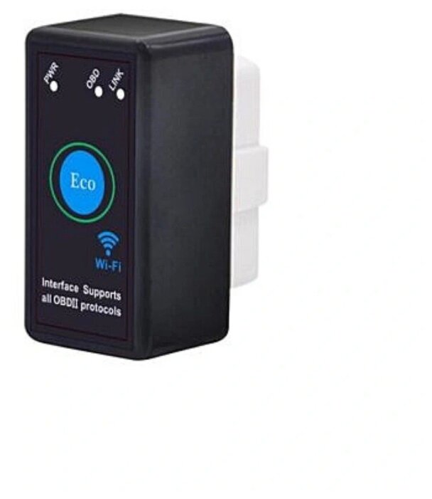 Адаптер для диагностики авто ELM WiFi с выключателем + инструкция на русском языке
