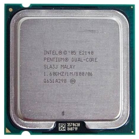 Процессор Core 2 Duo E2140 (1,60 ГГц, LGA 775, 1 Мб, 2 ядра) OEM