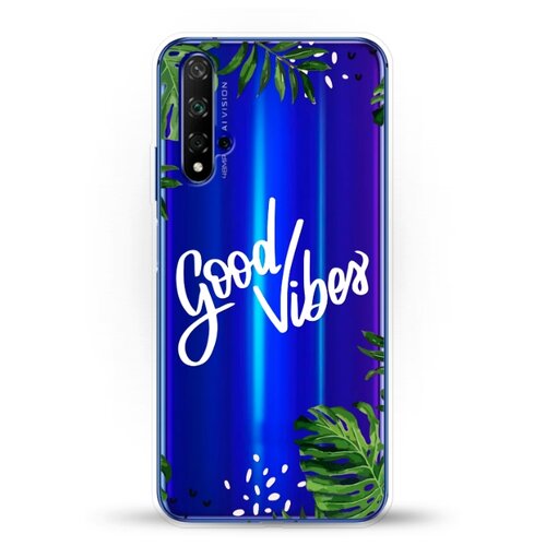фото Силиконовый чехол good vibes на huawei nova 5t andy & paul