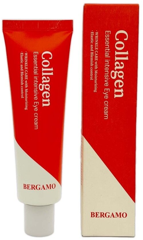 Bergamo Крем для век с коллагеном интенсивный Collagen Essential Intensive Eye Cream, 100 мл