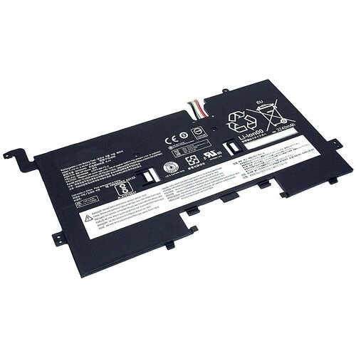 Аккумулятор 00HW007 для ноутбука Lenovo ThinkPad Helix 7.4V 3520mAh черный аккумулятор sb10k97566 для lenovo x1 carbon 4th gen 00hw028 00hw029 01av409 3530mah