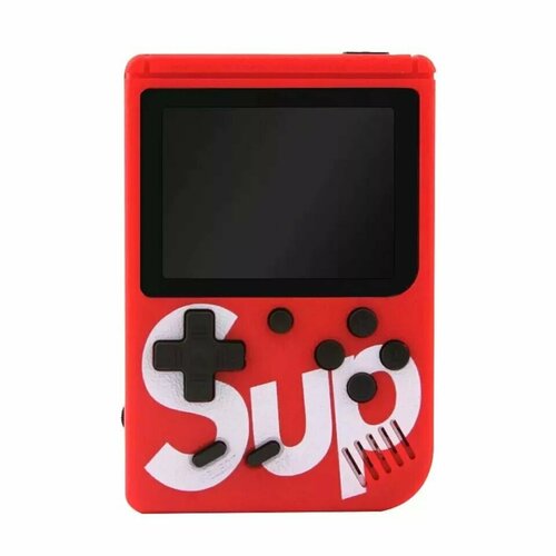 Игровая приставка SUP Game Boy, красная (400 встроенных игр)