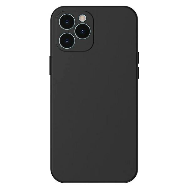 Чехол защитный Baseus Liquid Silica Gel Protective Case для iPhone 13 Pro Max, черный - фото №12