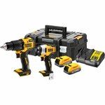 Набор инструментов DEWALT : дрель-шуруповерт + винтоверт DCK2062E2T - изображение