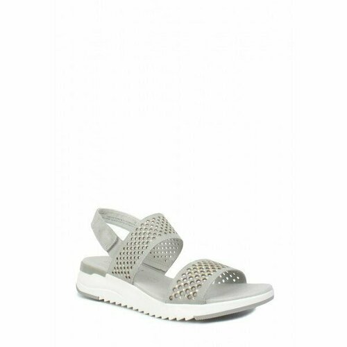 фото Босоножки caprice, размер 40 ru, серый