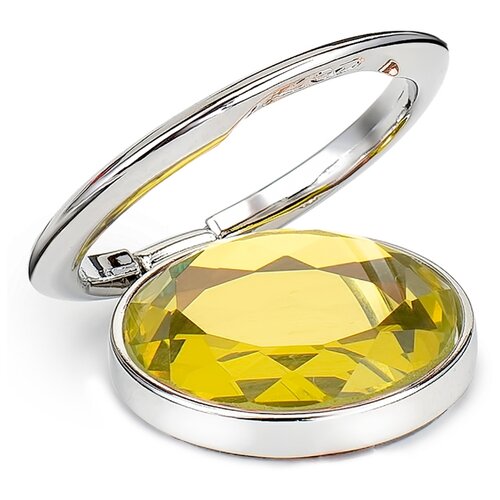 фото Кольцо держатель для телефона / ювелирка / 36 мм / желтый luxcase