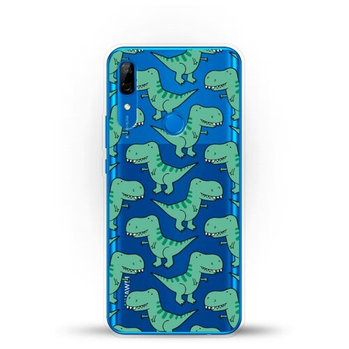 фото Силиконовый чехол динозавры на huawei p smart z andy & paul