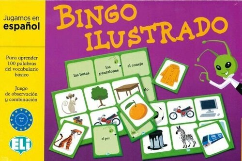BINGO ILUSTRADO (A1-A2) / Обучающая игра на испанском 