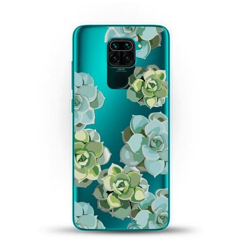 фото Силиконовый чехол молодило на xiaomi redmi note 9 andy & paul