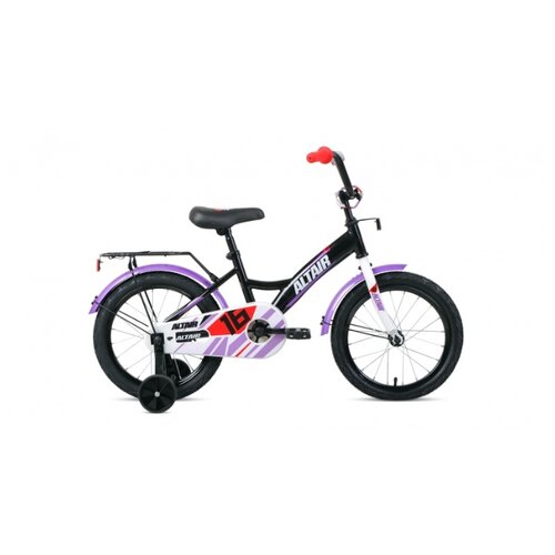 фото Велосипед altair kids 16 (16" 1 ск 2020-2021, черный/белый, 1bkt1k1c1002