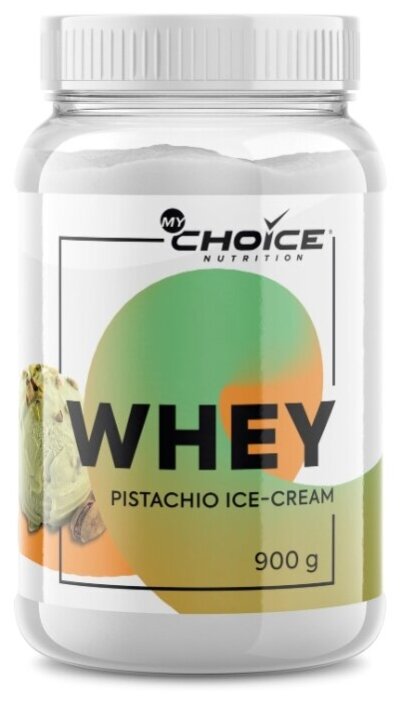 MyChoice Nutrition, Протеин Whey Pro, 900г., фисташковое мороженое
