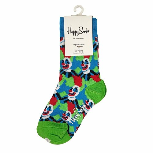 Носки Happy Socks, размер 28/31, красный, зеленый
