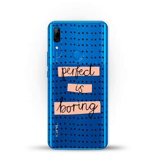 фото Силиконовый чехол boring perfect на huawei p smart z andy & paul