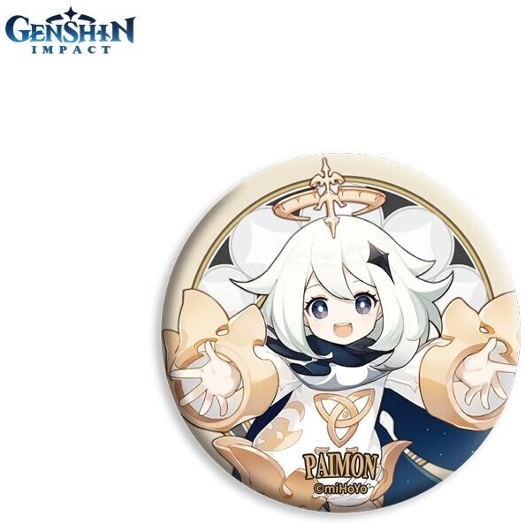 Значок Can Badge: Paimon ЭМСИ - фото №2