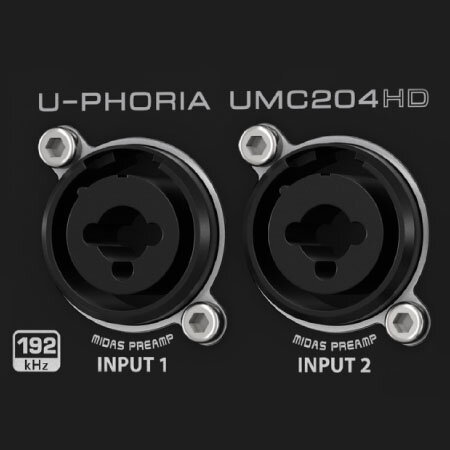 Внешняя звуковая карта BEHRINGER U-PHORIA UMC204HD