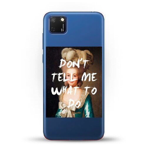 фото Силиконовый чехол не указывай на huawei y5p andy & paul