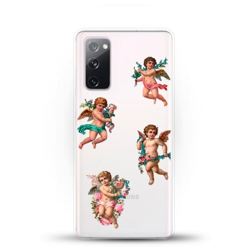 фото Силиконовый чехол ангелочки на samsung galaxy s20fe (fan edition) andy & paul