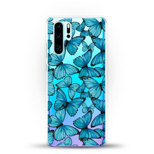 фото Силиконовый чехол бабочки на huawei p30 pro andy & paul