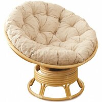 Кресло-качалка TETCHAIR PAPASAN с матрасом, мед