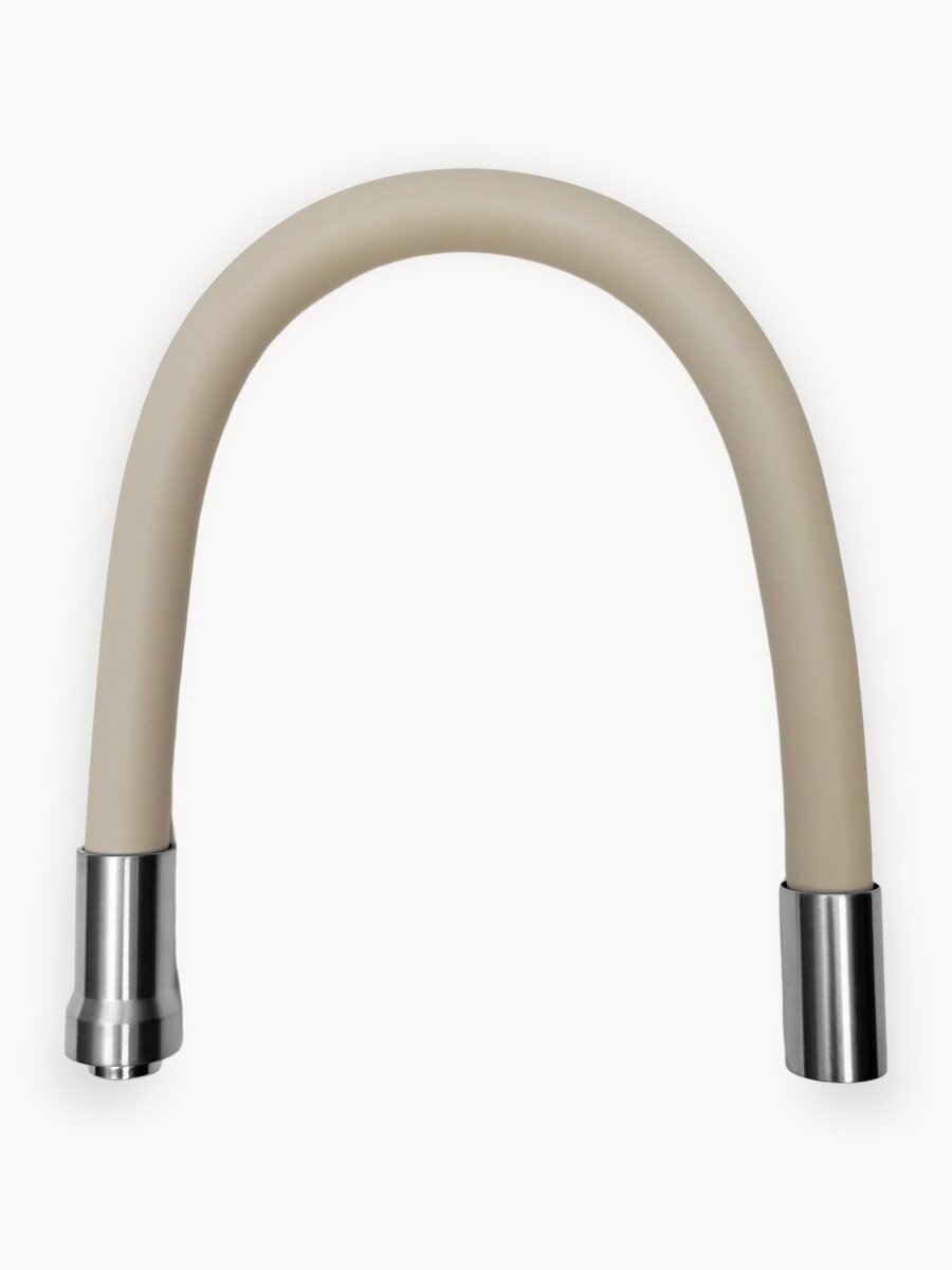 Гибкий излив ESKO для кухонного смесителя, бежевый/сатин, арт. EH401