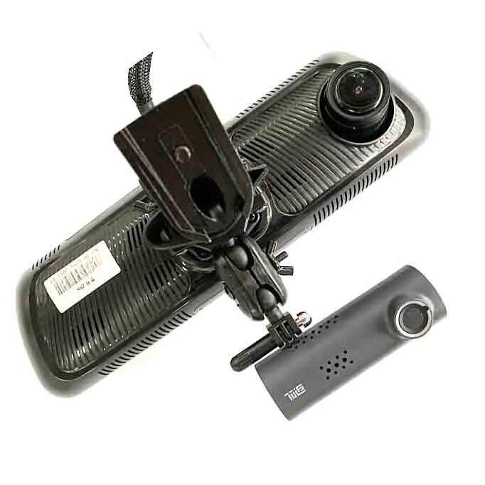 Изображение Автомобильное зеркало заднего вида, кронштейн для записи вождения, держатель для xiaomi, оригинальное крепление для камеры 70mai 1S, вращающийся на 360 градусов опорный держатель, Черный