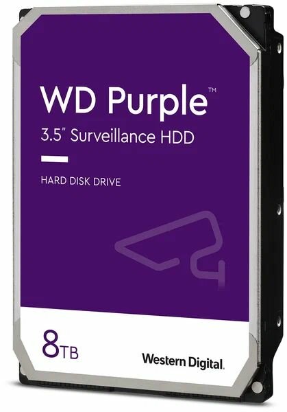 3.5" жесткий диск WD (WD82PURZ) 8ТБ, 7200Об/мин, 256МБ