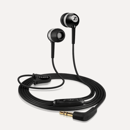 Изображение товара Наушники проводные Sennheiser CX 400-II Precision, mini jack 3.5 mm, черный
