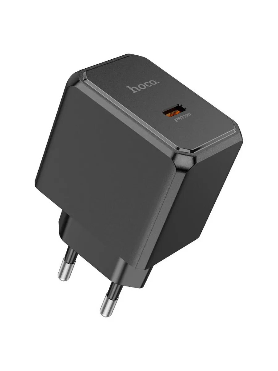 Зарядное устройство Hoco "CS13A", USB Type-C, 20 Вт, защита от перегрузок, перегревов