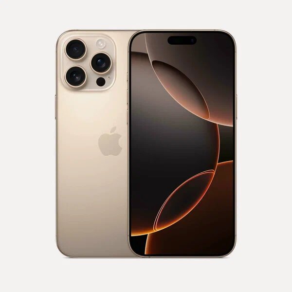 Смартфон Apple iPhone 16 Pro 256GB nano SIM + eSIM Desert Titanium — фото 1