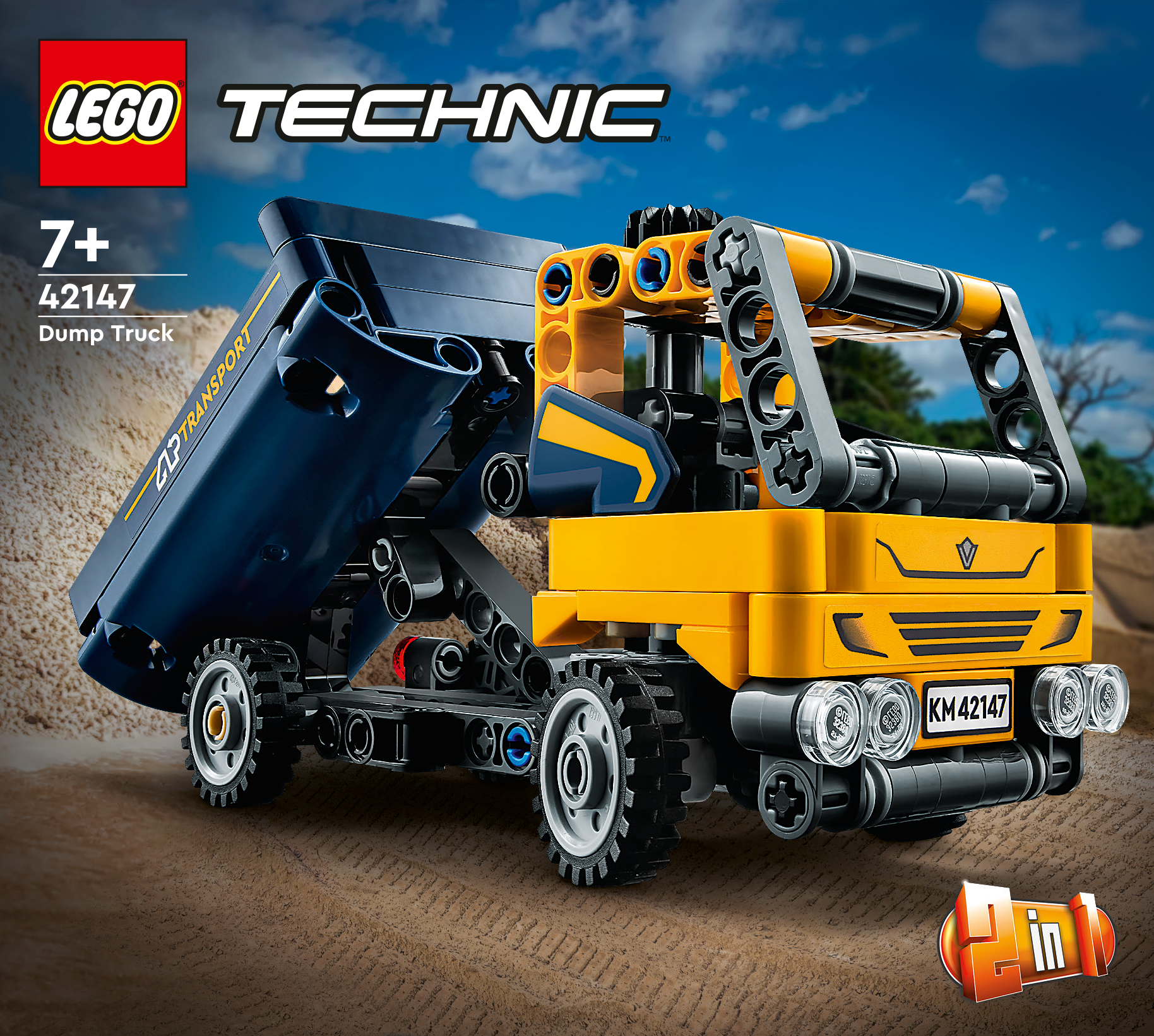 42147 LEGO Technic самосвал 7+ — фото 1