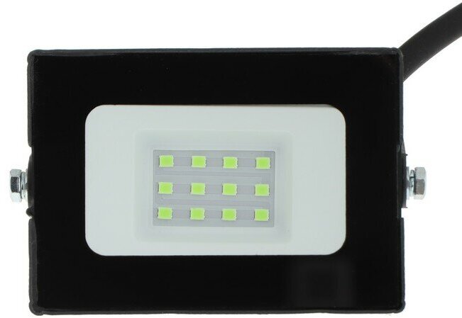 Прожектор Volpe ULF-Q513 10W/GREEN IP65 220-240В BLACK картон