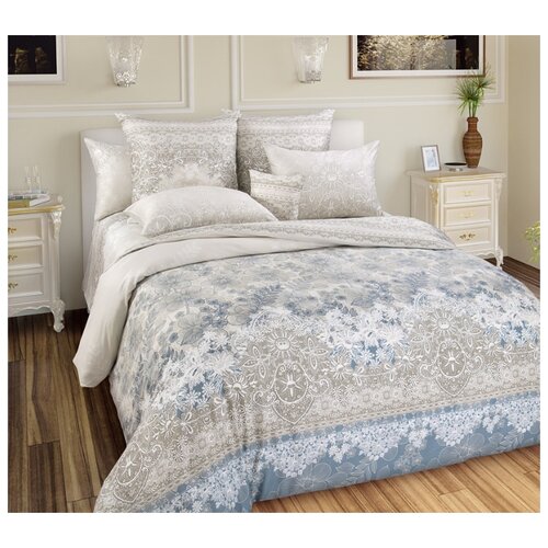 фото Постельное белье «гипюр 1», сатин (2 сп с европростыней) текс-дизайн