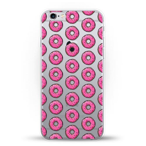 фото Силиконовый чехол пончики на apple iphone 6/6s andy & paul