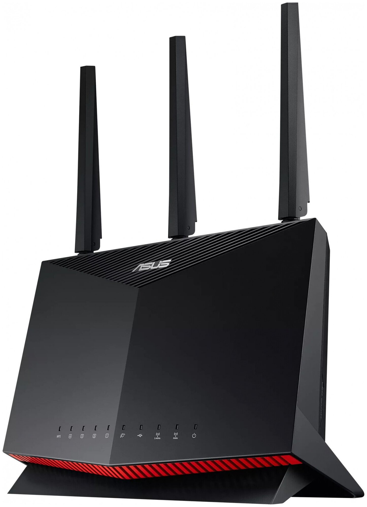 Роутер беспроводной Asus RT-AX86S AX5700 10/100/1000BASE-TX/4G ready черный