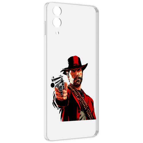 Чехол MyPads Red-Dead-Redemption-2-РДР-2 для Samsung Galaxy Z Flip 4 (SM-F721) задняя-панель-накладка-бампер