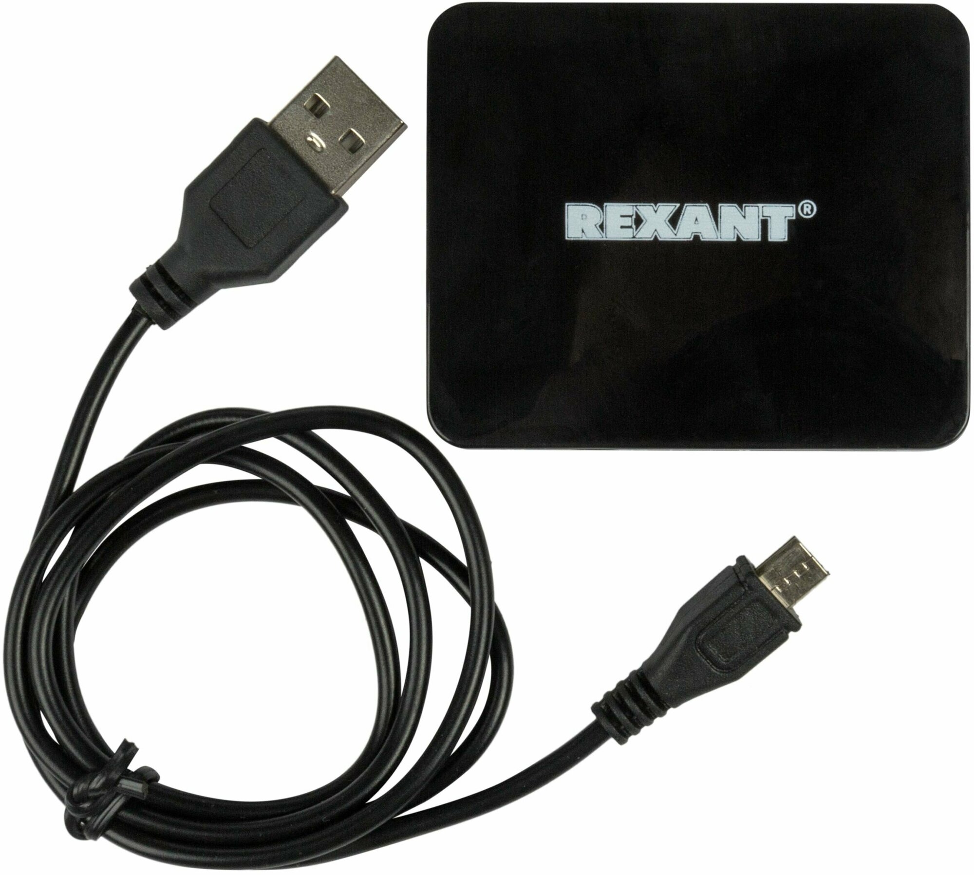 Делитель Сплиттер хаб переходник адаптер разветвитель HDMI на 2 HDMI FULL HD 4K REXANT для телевизора компьютера тв приставки игровой консоли