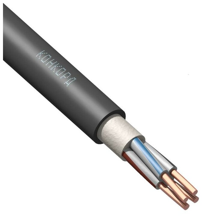 Кабель ППГнг(А)-HF 4х2.5 (N) 0.66кВ (м) Конкорд 4707 - фотография № 1